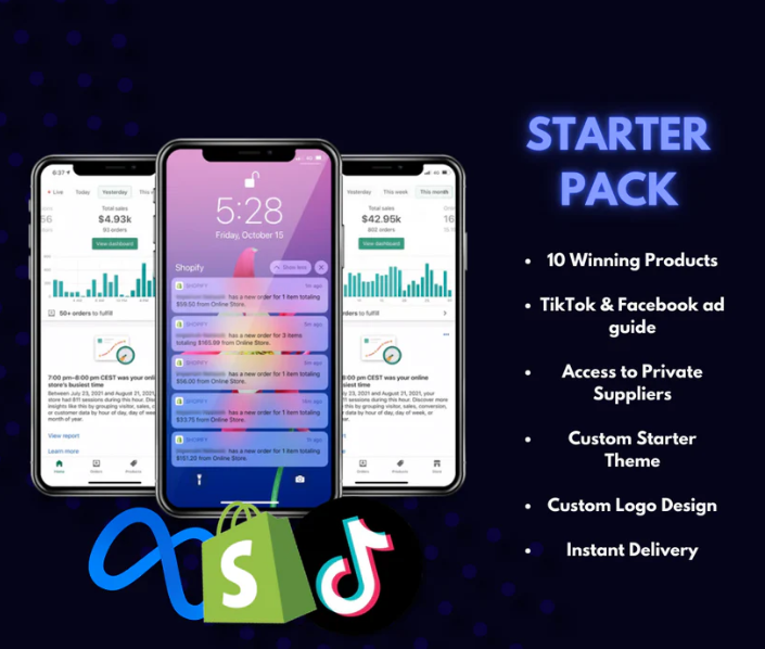 Pre Built Dropshipping Website